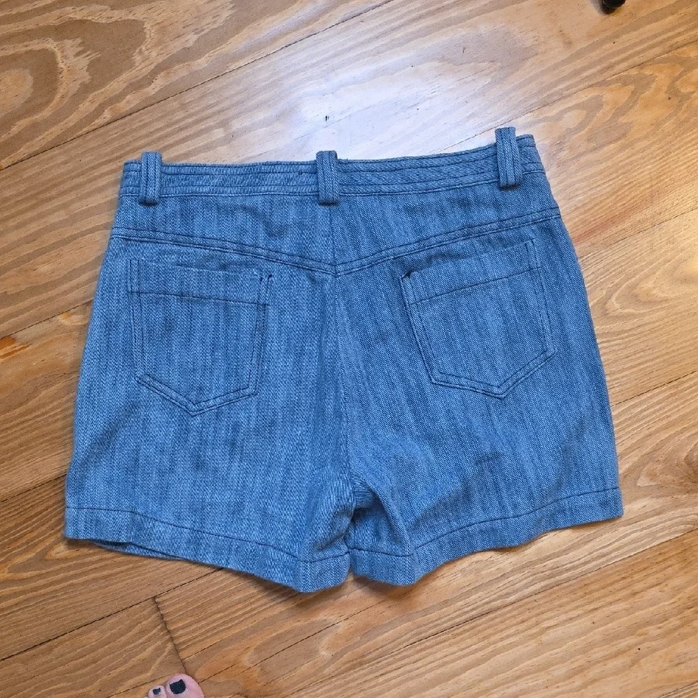 Jessie Liu Classic Blue Jean Shorts Size Small